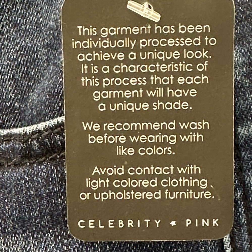 Celebrity Pink Distressed Patched Girlfriend Jeans - size 0 / 24 - Picture 8 of 10